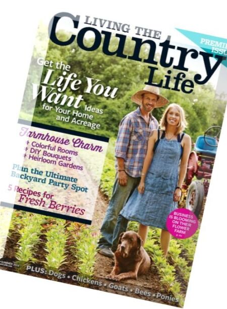 Living The Country Life – Spring 2016 Cover