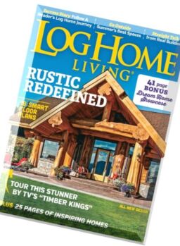 Log Home Living – July 2016