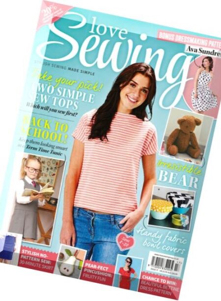 Love Sewing – Issue 17 Cover