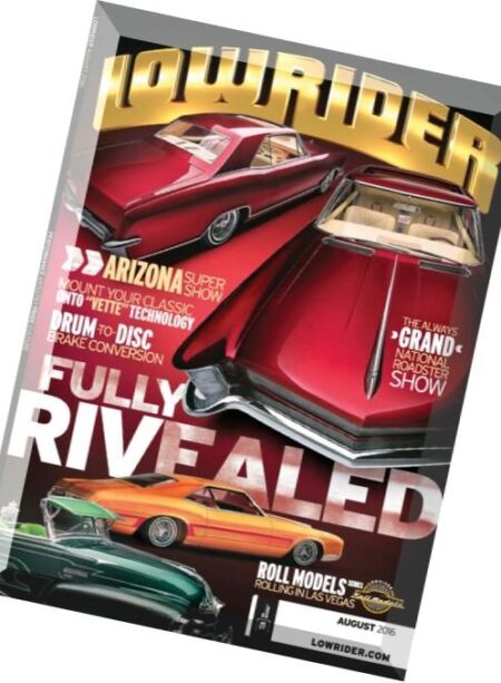 Lowrider – August 2016 Cover
