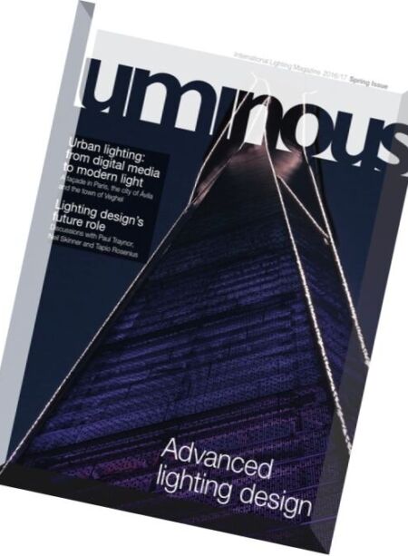 Luminous Magazine – Spring 2016 Cover