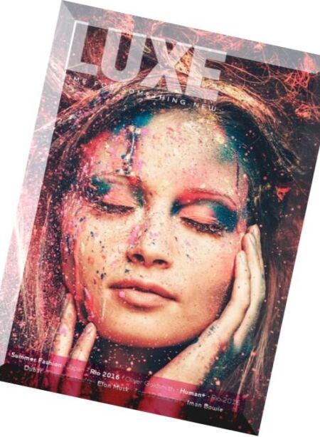 Luxe Magazine – N 04, 2016 Cover