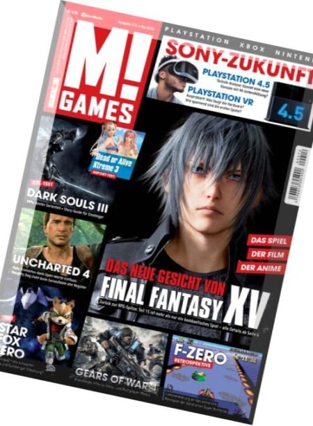 M! Games Magazin – Mai 2016 Cover