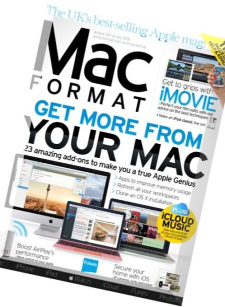 MacFormat – July 2016 Cover