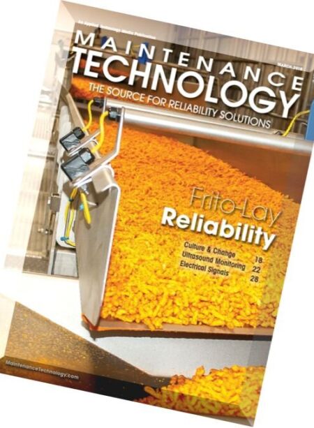 Maintenance Technology – March 2016 Cover