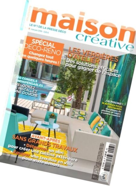 Maison Creative – Mai-Juin 2016 Cover