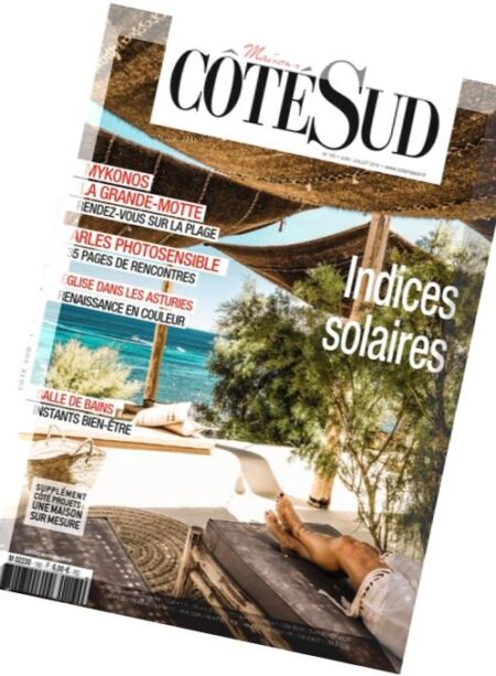 Maisons Cote Sud – Juin-Juillet 2016 Cover