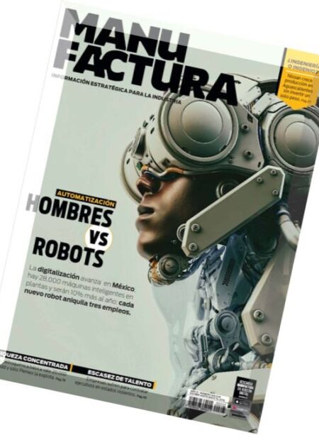 MANUFACTURA – Abril 2016 Cover