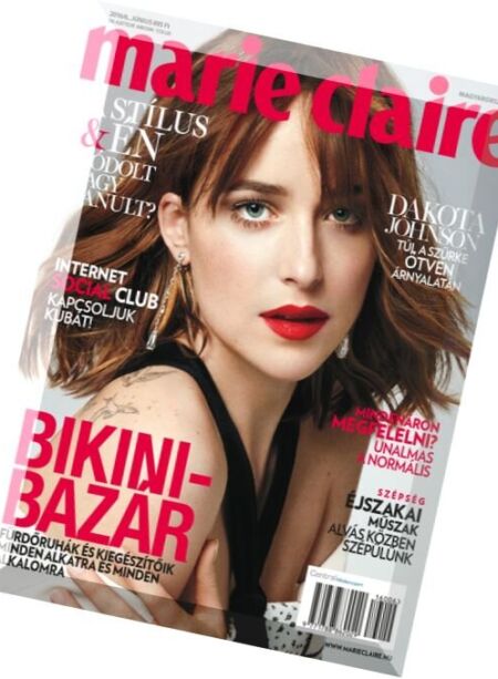 Marie Claire Hungary – Junius 2016 Cover