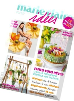 Marie Claire Idees – Mai-Juin 2016