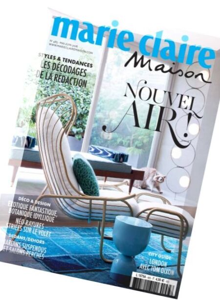 Marie Claire Maison – Mai-Juin 2016 Cover