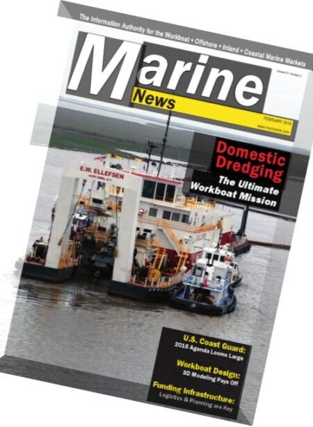 Marine news – February 2016 Cover