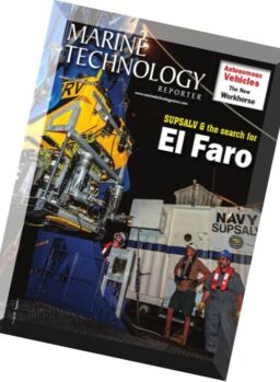 Marine Technology Reporter – January-February 2016