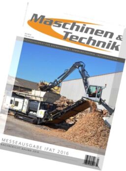 Maschinen & Technik – Mai 2016