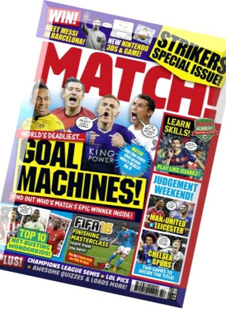 Match! – 26 April 2016 Cover