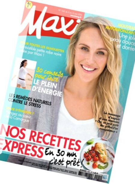 Maxi – 9 au 15 Mai 2016 Cover