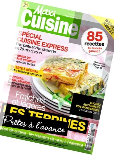 Maxi Cuisine – Juin 2016 Cover