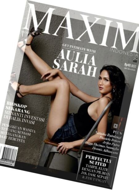 Maxim Indonesia – May 2016 Cover