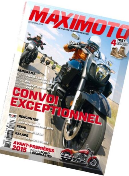 Maximoto – Septembre 2014 Cover