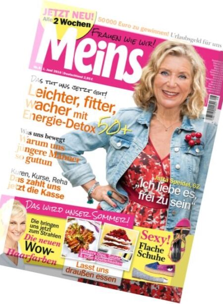 Meins – Nr.8, 1 Juni 2016 Cover