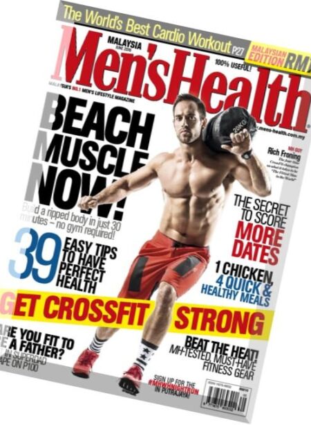 Men’s Health Malaysia – June 2016 Cover
