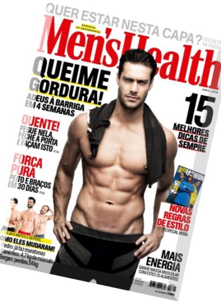 Men’s Health Portugal – Abril 2016 Cover
