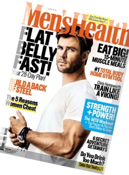 Men’s Health South Africa – June 2016 Cover