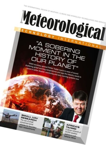 Meteorological Technology International – April 2016 Cover
