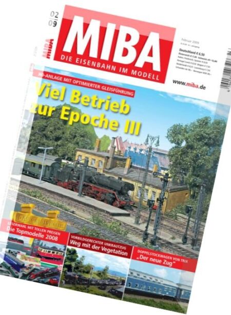 MIBA – Februar 2009 Cover