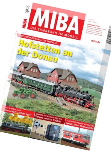 MIBA – Juli 2009 Cover
