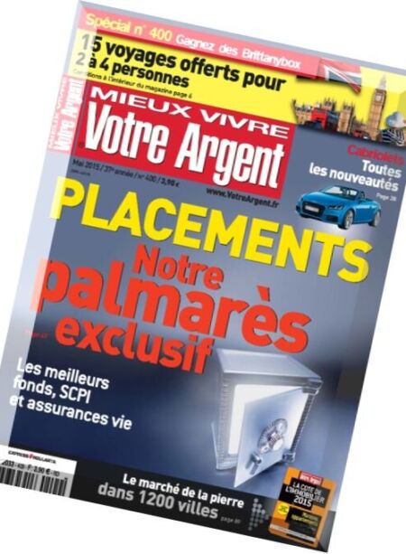 Mieux Vivre Votre Argent – Mai 2015 Cover
