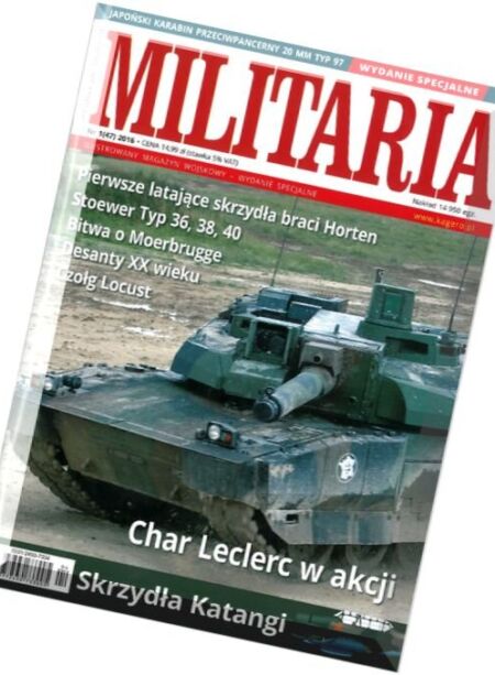 Militaria XX Wieku Wydanie Specjalne – 2016-01 (47) Cover