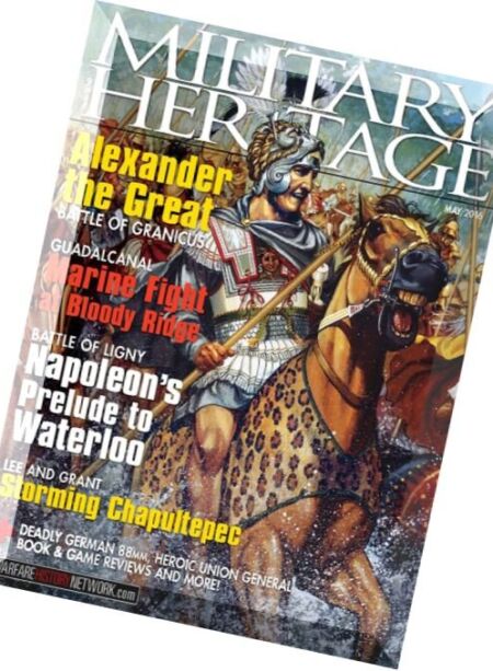 Military Heritage – May 2016 Cover