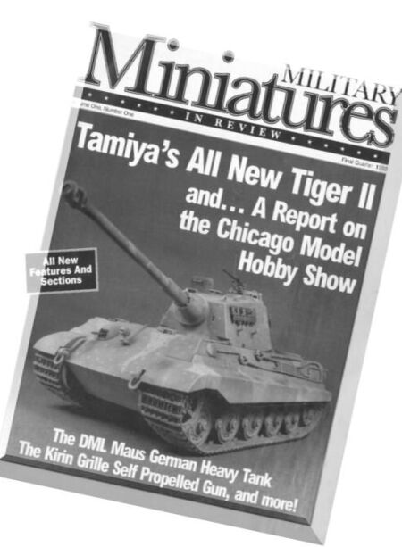Military Miniatures in Review – Vol.1 N 1 Cover