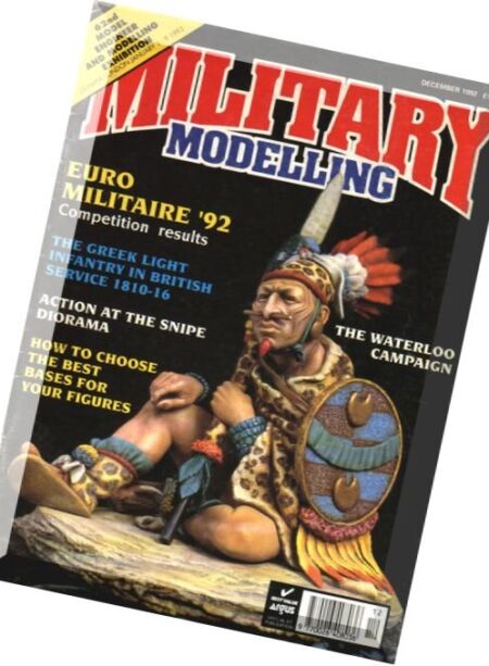 Military Modelling – Vol.22 N 12 (1992) Cover