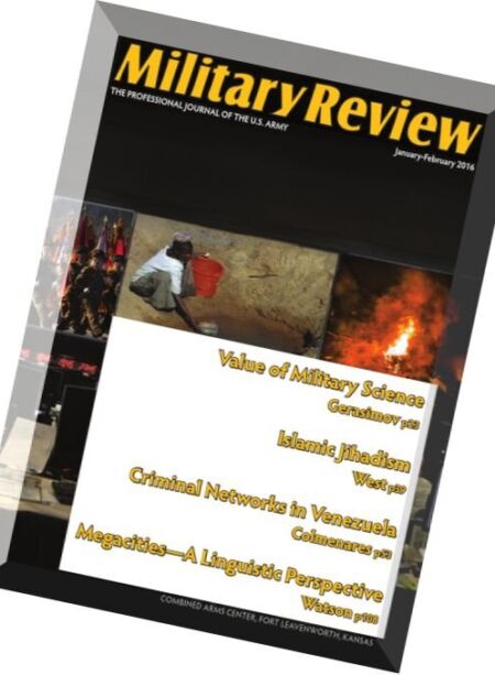 Military Review – January-February 2016 Cover