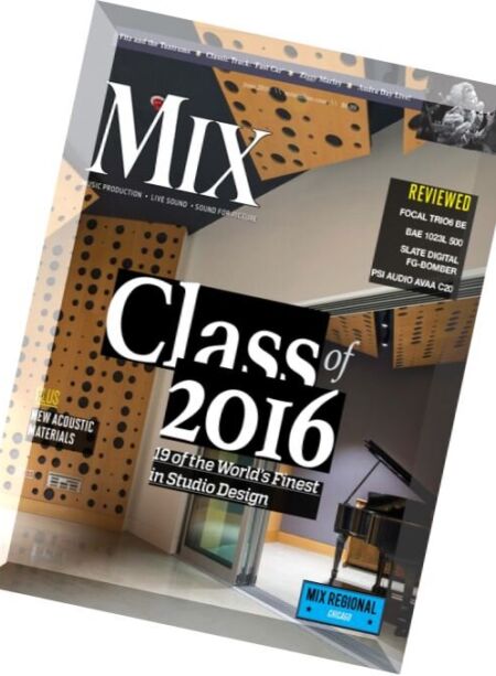 Mix Magazine – June 2016 Cover