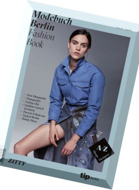 Modebuch Berlin – Fashion Book 2016 Cover
