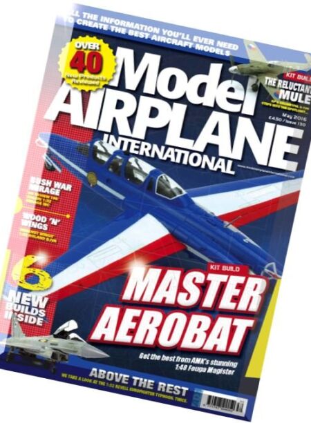 Model Airplane International – Issue 130, May 2016 Cover