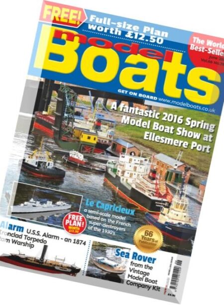 Model Boats – June 2016 Cover