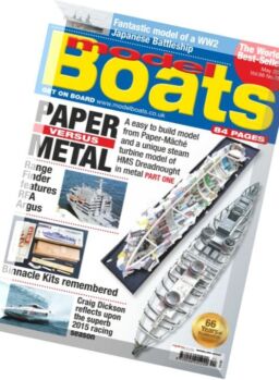 Model Boats – May 2016