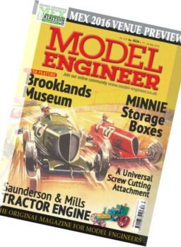 Model Engineer – 13 May 2016