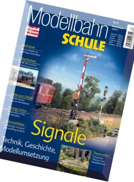 Modellbahn Schule – Nr.11 Cover
