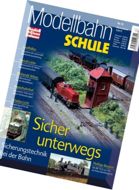 Modellbahn Schule – Nr.12 Cover