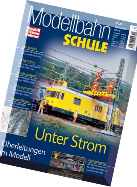 Modellbahn Schule – Nr.20 Cover