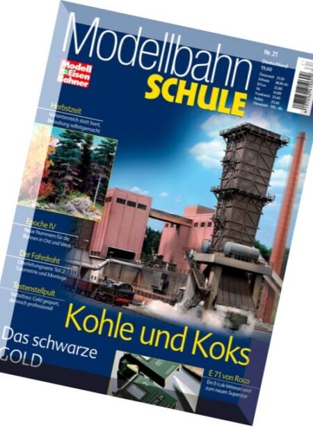 Modellbahn Schule – Nr.21 Cover