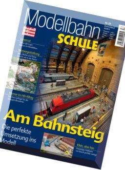Modellbahn Schule – Nr.29