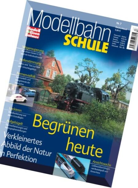 Modellbahn Schule – Nr.7 Cover