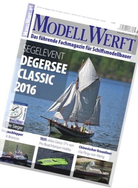 ModellWerft – Juli 2016 Cover