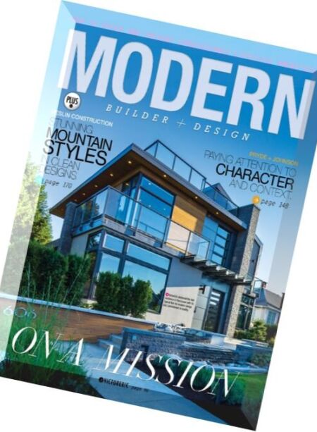 Modern Builder & Design – April-May 2016 Cover